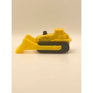 Mattel Burger King 2013 Yellow Bulldozer Front Loader Toy LV-03-02